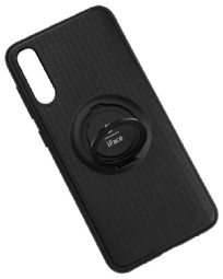 Чехол-накладка для Xiaomi Mi 9 силикон iface с держателем чёрный