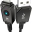 Usb Кабель для зарядки Apple Lightning Baseus Сluster Unbreakable 100W 1м черный