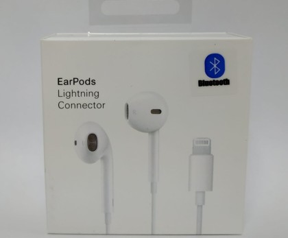 Наушники гарнитура для i-Phone 7 Earpods Bluetooth в коробке (без лого)