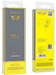 Powerbank Borofone BT19B 20000mAh 2USB серый