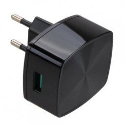 Сетевое зар. устр. Hoco C26 1USB Qualcomm 3.0, черное