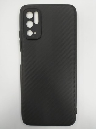 Накладка для Xiaomi Redmi Note 10T силикон карбон
