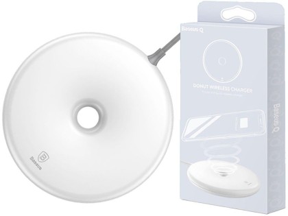 Беспроводное зарядное устройство Baseus Donut Wireless Charger WXTTQ-02 белое