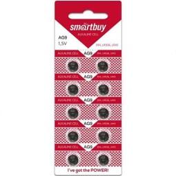 Батарейка часовая Smartbuy AG9-10B (200/2000) SBBB-AG9-10B