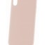 Накладка для Samsung Galaxy A02 Silicone cover без логотипа пудро