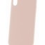 Накладка для Samsung Galaxy A02 Silicone cover без логотипа пудро