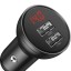 Автомобильный зарядный блок Baseus Digital 2USB 2.4A 24W черное