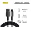 Baseus Tungsten Gold Fast Charging Data Cable USB to iP 2.4A 2m Black