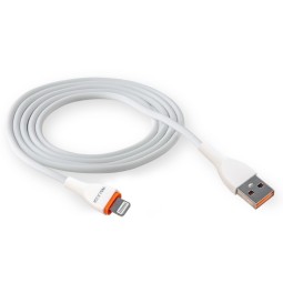 Usb Кабель-зарядка Lightning Walker C565 1м 2.4A белый