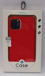 Накладка для i-Phone 11 Pro TOTU силикон красный