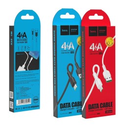 Usb Кабель-зарядка Micro Hoco X33 Surge flash 4.0a 1м силиконовый чёрный