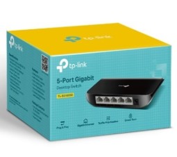 Коммутатор-мини TP-Link TL-SG1005D с 5-портами черный