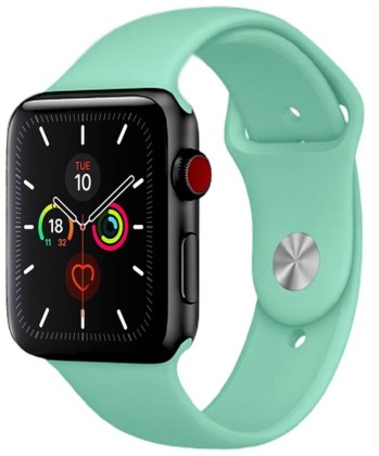 Сменный браслет силиконовая для Apple Watch 42mm бирюзовый