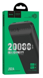 Powerbank Hoco J52A 20000mAh 2USB черный