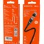 Usb Кабель-зарядка Lightning Магнитный Borofone BU16 3A 1.2м черный