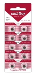 Батарейка часовая Smartbuy AG1-10B (200/2000) SBBB-AG1-10B