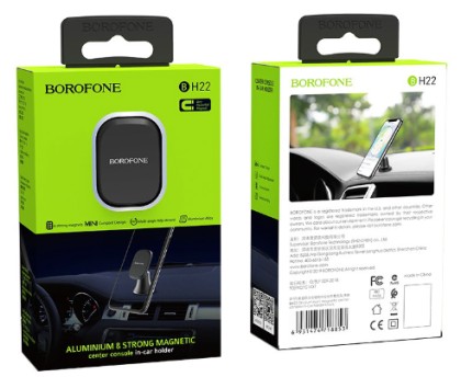Держатель в автомобиль на торпеду Borofone BH22 черный