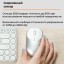 Беспроводная мышь портативная - Xiaomi Mi 2 - серебристая - бесшумная