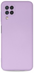 Накладка для Samsung Galaxy A22S Silicone cover без логотипа лаванда
