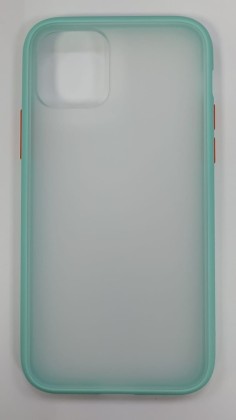 Накладка для i-Phone 11 Pro силикон матовая бока цветные ассортимент