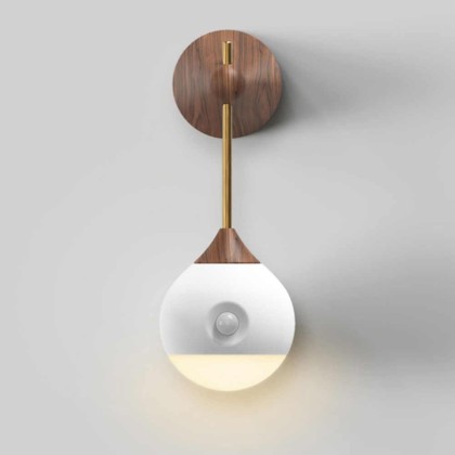 Умный Ночник Xiaomi Mijia Sunny Night Light с датчиком движение коричневый