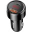 Автомобильный блок для зарядки Baseus 1USB/1C 45W черный перламутр
