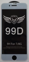 Защитное стекло для i-Phone 7/8 99D белое