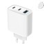 Сетевое зар. устр. Evelatus 145 1USB/2C 22.5W/45W белое