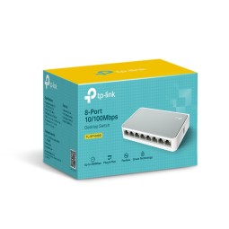 Коммутатор-мини TP-Link TL-SF1008D с 8-портами белый