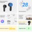 Беспроводные наушники вкладыши Realme Buds T01, Bluetooth 5.4, шумоподавление