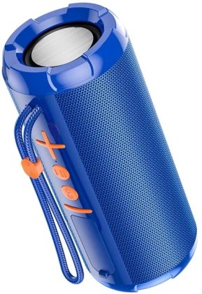 Bluetooth колонка Borofone BR15 BT5.0/1200mAh/4ч/10Вт/TF/AUX/USB синяя