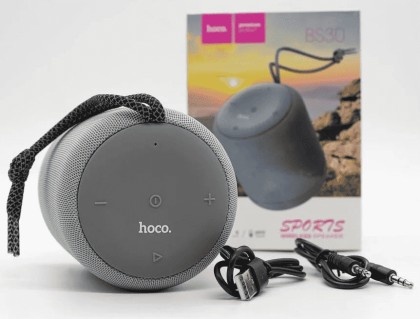 Bluetooth колонка Hoco BS30 New moon sports BT5.0/2000mAh/6ч/5Вт серая