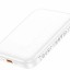 Powerbank с беспроводной зарядкой Hoco J117 Magnetic Wireless 5000mAh 20W белый