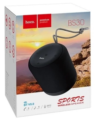 Bluetooth колонка Hoco BS30 BT5.0/2000mAh/6ч/5Вт/MicroSD/AUX черная