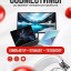 Полноразмерные Bluetooth наушники Hoco Music W35 V5.3/40ч белый