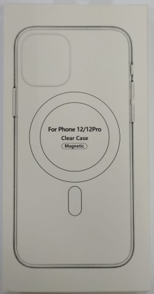 Накладка для i-Phone 12/12 Pro 6.1" силикон MagSafe Clear Case