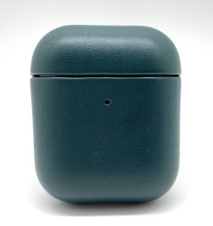 Кожаный чехол для AirPods 1/2 K-DOO LuxCraft зеленый