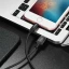 Usb Кабель-зарядка Lightning Hoco X14 Times speed 2A 2м в тканевой оплетке черный