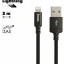 Usb Кабель-зарядка Lightning Hoco X14 Times speed 2A 2м в тканевой оплетке черный