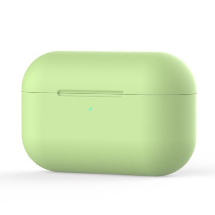 Силиконовый чехол для AirPods Pro салатовый