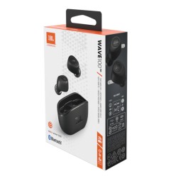 Беспроводные наушники TWS JBL Wave 100 BT5.0/46mAh (550mAh)/5ч/USB-C черные