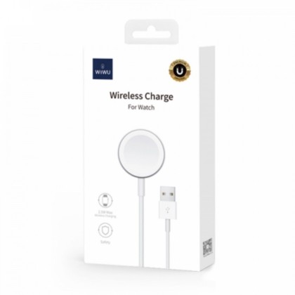 Кабель-зарядка USB WiWU М7 для Apple Watch 2.5W белый