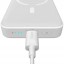 Powerbank с беспроводной зарядкой Baseus Magnetic Wireless 20000mAh 20W (PPCX150002) белый