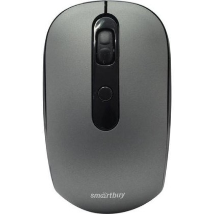 Мышь беспроводная беззвуч. Smartbuy ONE 262AG USB/DPI 800-1200-1600/4 кнопки/1AA серебро (SBM-262AG)