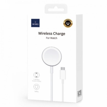Кабель-зарядка Type-C WiWU М9 для Appie Watch 3.5W белый