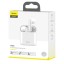 Мобильная Bluetooth-гарнитура Baseus Encok W09 IP54 V5.0 сенсорная (NGW09-02) белая