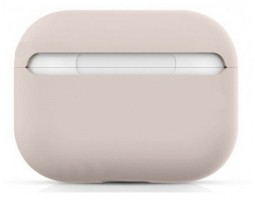 Силиконовый чехол для AirPods Pro пудро