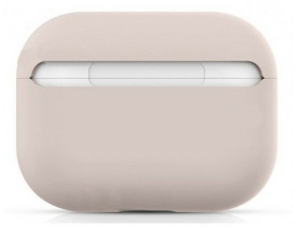 Силиконовый чехол для AirPods Pro пудро