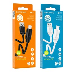 Usb Кабель-зарядка Type-C Borofone BX55 3A 1м белый