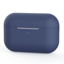 Силиконовый чехол для AirPods Pro темно-синий